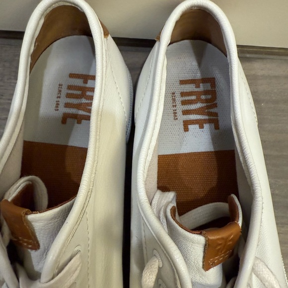 Frye White Women's Sneakers - Picture 4 of 9